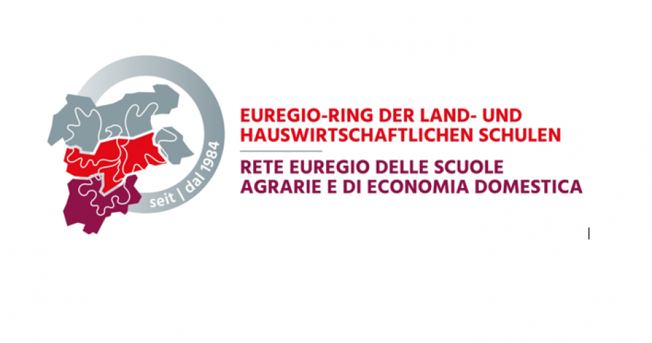 Dieses Bild zeigt das neue Logo des Euregio-Ringes der land- und hauswirtschaftlichen Schulen 